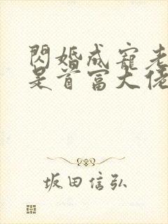 闪婚成宠老公竟是首富大佬