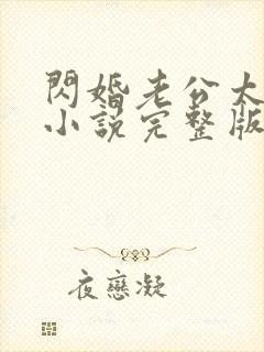 闪婚老公太抢手小说完整版免费阅读