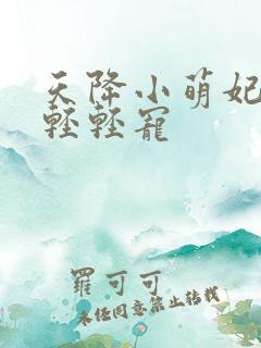 天降小萌妃帝尊轻轻宠