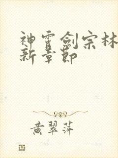 神霄剑宗林枫最新章节