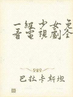 一级少女免费观看电视剧全集