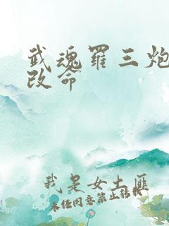 武魂罗三炮逆天改命