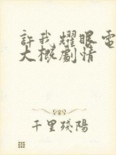 许我耀眼电视剧大概剧情