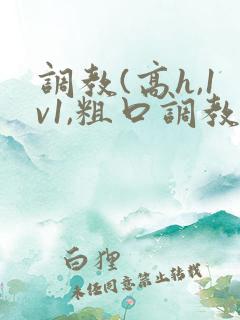 调教(高h,1v1,粗口调教)文