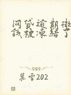 网贷逾期微信零钱被冻结了怎么办