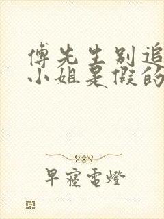 傅先生别追了大小姐是假的完整短剧