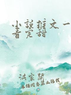 小说推文一口气看完甜