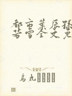 都市叶辰孙怡夏若雪全文免费阅读