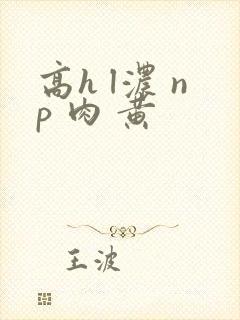 高h l浓 np 肉 黄