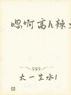 嗯啊高h辣文
