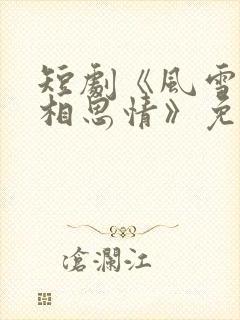 短剧《风雪无尽相思情》免费观看