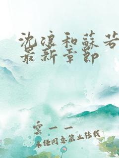 沈浪和苏若雪的最新章节