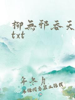 柳无邪吞天神鼎txt