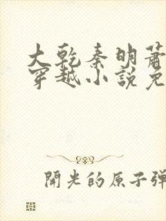 大乾秦明萧淑妃穿越小说免费阅读