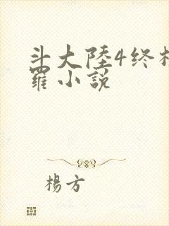 斗大陆4终极斗罗小说