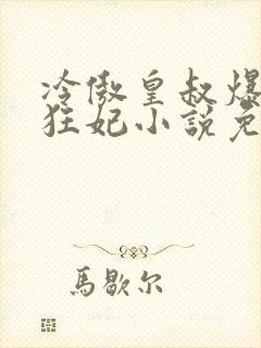 冷傲皇叔爆宠小狂妃小说免费阅读