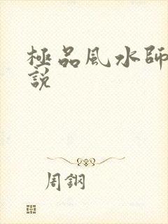 极品风水师 小说