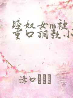 贱奴女m被主人重口调教小说