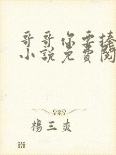 哥哥你要捧杀我小说免费阅读