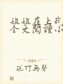 姐姐在上我在下全文阅读小说