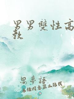 男男双性高h调教