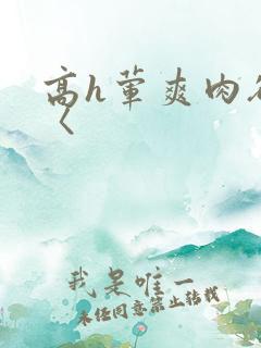 高h荤爽肉欲文〈