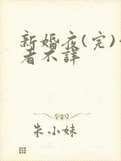 新婚夜(完)作者不详