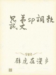 兄弟sp调教训诫文