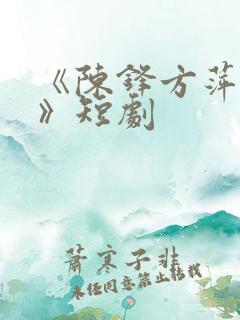 《陈锋方萍老许》短剧