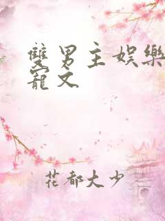 双男主娱乐圈甜宠文