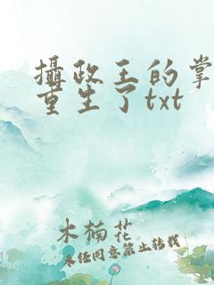 摄政王的掌中娇重生了txt