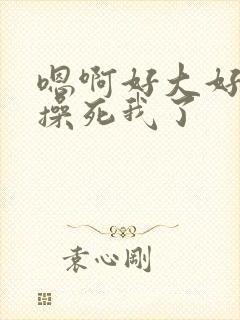 嗯啊好大好爽啊操死我了