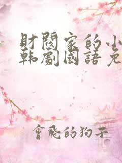 财阀家的小儿子韩剧国语免费观看中文