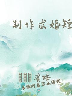 制作求婚短视频