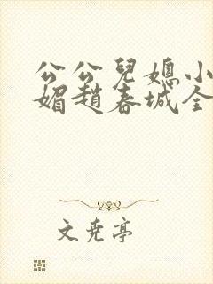 公公儿媳小说苏媚赵春城全文阅读