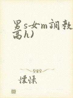 男s女m调教(高h)