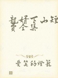 龙婿下山短剧免费全集