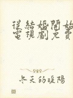 从结婚开始恋爱电视剧免费观看网站