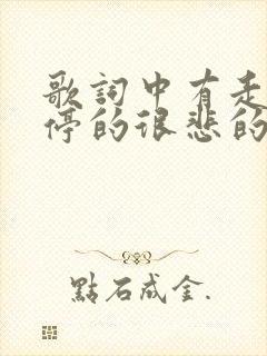 歌词中有走走停停的很悲的歌