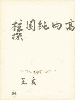 校园纯肉高h挨操