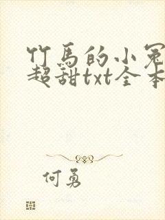 竹马的小冤家她超甜txt全本