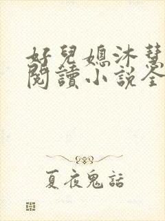 好儿媳沐慧小说阅读小说全文