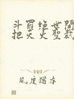 斗罗绝世开局一把天火圣裁小说