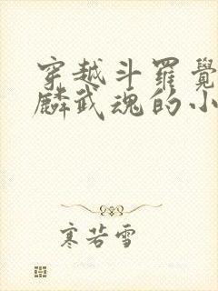 穿越斗罗觉醒麒麟武魂的小说