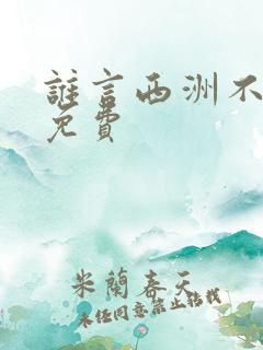 谁言西洲不知意免费