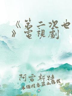 《第二次也很美》电视剧