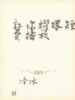 许你耀眼短剧免费播放