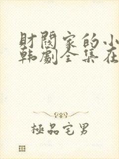 财阀家的小儿子韩剧全集在线观看