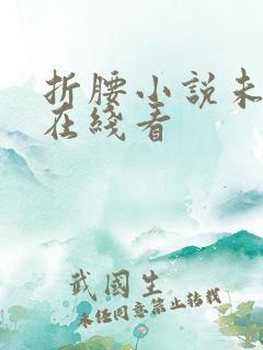 折腰小说未删减在线看