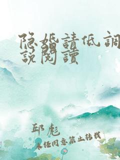 隐婚请低调 小说阅读